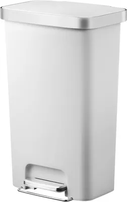 Produktbild von EKO - Hana Treteimer 45 Liter - Plastic - Weiß