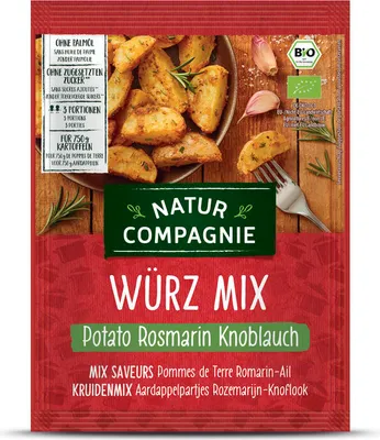 Produktbild von Natur Compagnie  Wrz Mix Potato Rosmarin-Knoblauch 35g