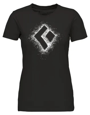 Produktbild von Black Diamond Women's Chalked Up 2.0 Short Sleeve Tee - Black Black S
