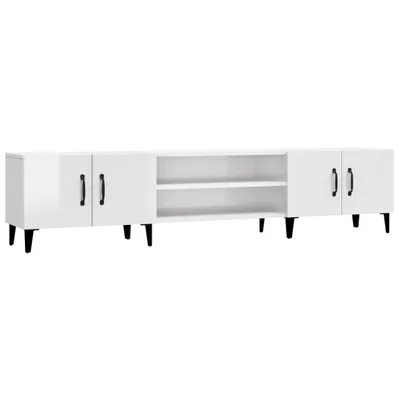 Immagine prodotto di vidaXL Mobile TV bianco lucido 180x31,5x40 cm Materiale a base di legno