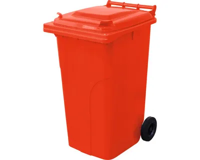 Obrázek produktu pro Popelnice TBA MGB 240 l plastová červená