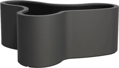 Produktbild von Adezz Organ Pflanzgefäß Fiberglas Pflanzkübel Blumenkübel 161x134x60 schwarz