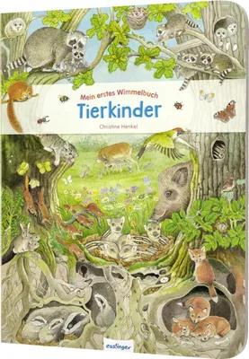 Produktbild von Mein erstes Wimmelbuch: Tierkinder