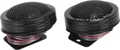 Immagine prodotto di Coppia di tweeter miniaturizzati per auto Cupola altoparlante 150 W 4 Ω 98 dB Suono ad alta risoluzione Universale per sistemi audio Nero