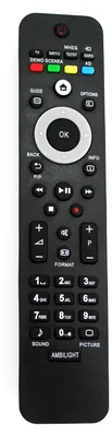 Produktbild von Ersatz TV Fernbedienung für   Philips  996510023587 / 9965 100 23587 Remote Control