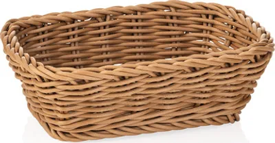 Produktbild von Tischkorb Korb beige Gastro 19 x 13 x 6 cm, Polypropylen