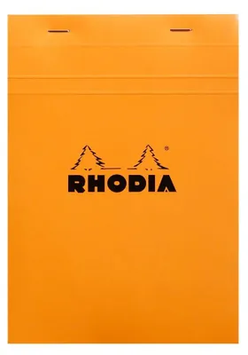 Image de RHODIA Bloc-notes No. 16 DIN A5 quadrillé orange 80 feuilles