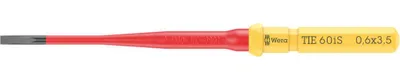 Produktbild von Wera Kraftform Kompakt VDE 60 iS 0.6 x 3.5 157 mm TIE Elektriker Schlitz Wechselklinge (05006506001)