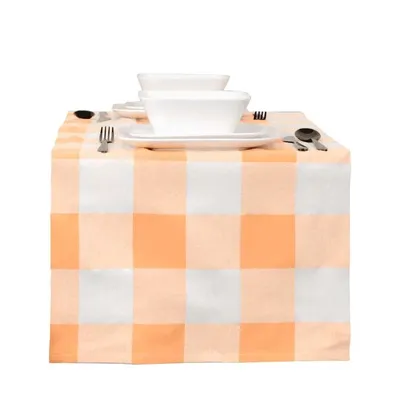 Produktbild von Unique Living - Tischläufer Kristi Apricot 45x150