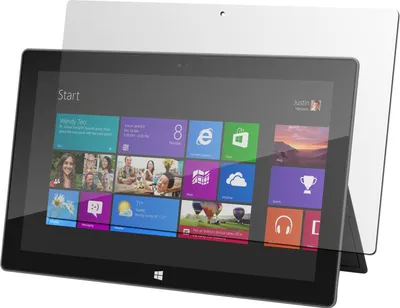 Produktbild von 4er-Pack PhoneNatic Displayschutzfolien klar kompatibel mit Microsoft Surface RT