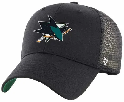 Image de San Jose Sharks NHL '47 MVP Branson Black 56-61 cm Kšiltovka