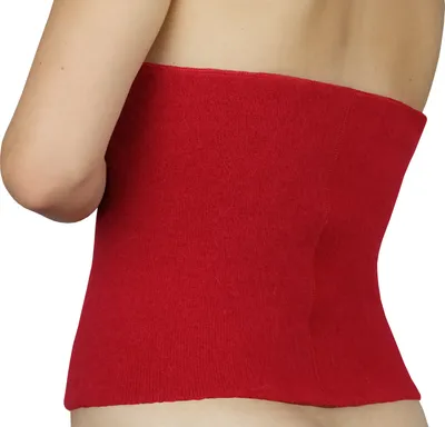 Produktbild von wobera Angora Nierenwärmer oder Leibwärmer für Damen und Herren, kräftige Ausführung, (Gr. M, Farbe: rot)