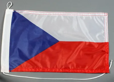 Produktbild von Bootsflagge : Tschechien 30x20 cm Motorradflagge