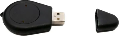 Produktbild von SYSTEM-S USB 2.0 Adapter Ladestation für Honor Watch GS4 Smartwatch Kabel in Schwarz