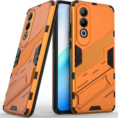 Produktbild von Armor Hülle für OnePlus Nord CE4 Hybrid PC TPU Bumper Stoßfestes Schutzhülle mit Standfunktion Weiß