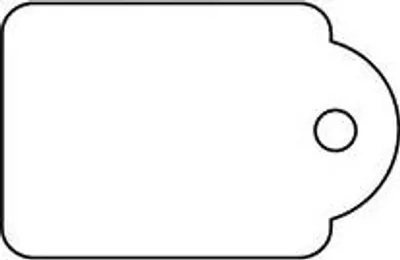 Immagine prodotto di Aplibox 400 ciondolo con filo 45x65mm bianco