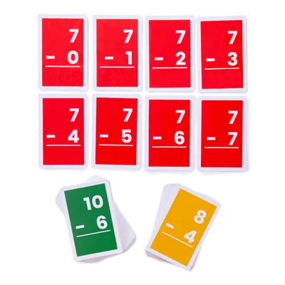 Obrázek produktu pro Bigjigs Toys Kartičky odčítání 1-10