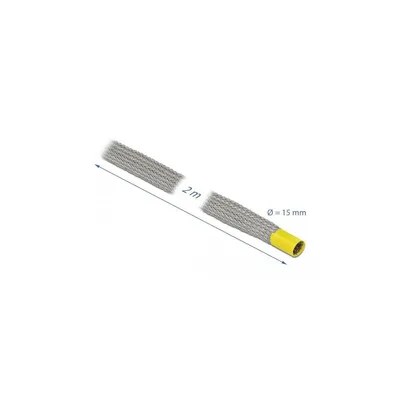 Image de DELOCK Geflechtschlauch zur EMV Abschirmung dehnbar 2mx15mm