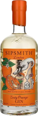 Produktbild von Sipsmith Zesty Orange Gin 40% Vol. 0,7l