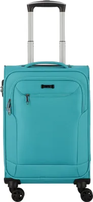Produktbild von d&n Travel Line 6804 Kabinentrolley 55 cm, 4 Rollen, Volumen 35 l, Farbe Türkis