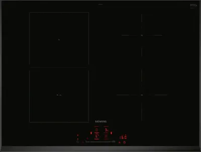 Produktbild von Siemens iQ500 ED751HSC1E, Schwarz, Integriert, 70 cm, Zonen-Induktionskochfeld, Glaskeramik, 4 Zone(n)