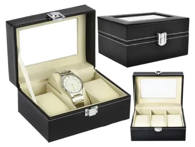 Immagine prodotto di Organizer per orologi con 3 scomparti