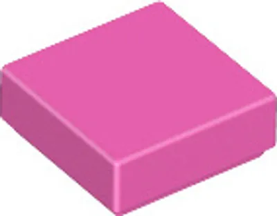 Immagine prodotto di 50 pezzi LEGO, parte c. 3070 in rosa scuro