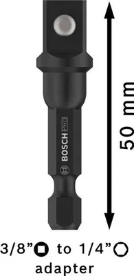 Produktbild von PRO Socket Adapter mit Kugelverbindung, 3/8", 50 mm
