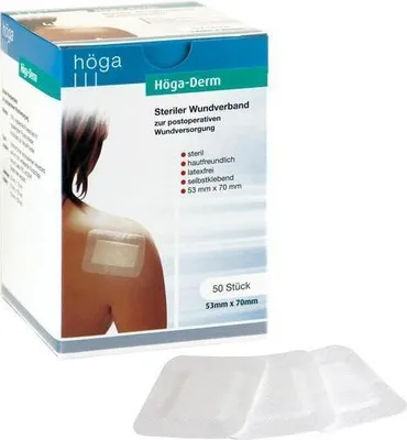 Image de Höga-Derm stérile 5,3x7cm 50 pces