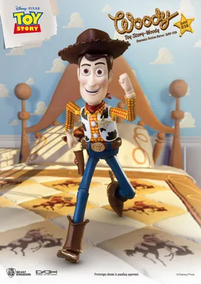 Zdjęcie produktu dla Beast Kingdom Toys Toy Story Woody Figurka akcji Dynamic 8ction Heroes 20 cm BKDDAH-016
