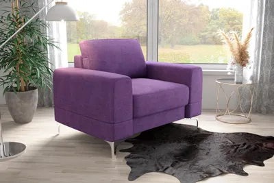 Produktbild von Couch Polster Lehn Stuhl Einsitzer Fernseh Polster Sessel 1 Sitzer Lounge Club