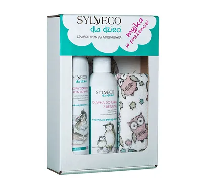 Produktbild von Sylveco Kinder-Set: Cremiges Shampoo & Badegel 300ml + Betulin Körperöl 200ml