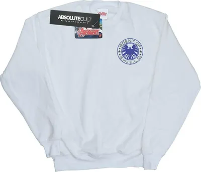 Produktbild von Marvel - "Agents of SHIELD" Sweatshirt für Herren BI3467 (M) (Weiß)