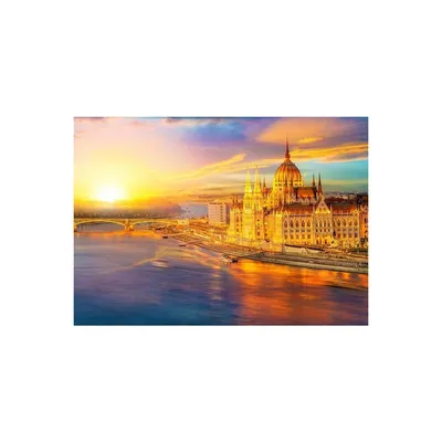 Obrázok produktu pre ENJOY Puzzle Maďarský parlament pri západe slnka, Budapešť 1000 dielikov