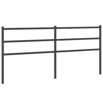 Obrázok produktu pre vidaXL Náhradná čelná doska kovová čierna 180 cm