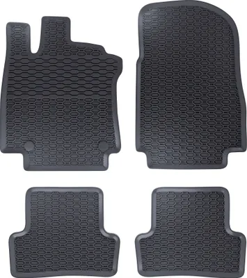 Produktbild von GH Gummifußmatten Set für Renault Clio 4 + Renault Captur, Bj. 2012-2019
