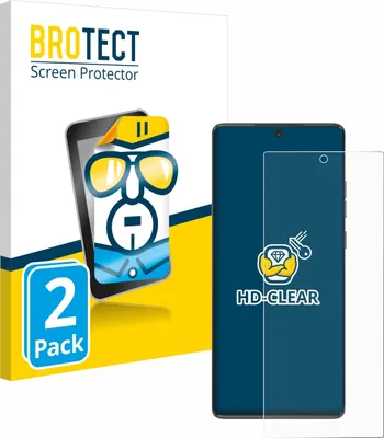 A product package for screen protectors, featuring a cartoon character and the product itself.