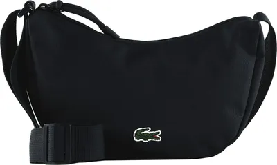 Image de LACOSTE sac à épaule sac à épaule bandoulière Moon Bag Noir