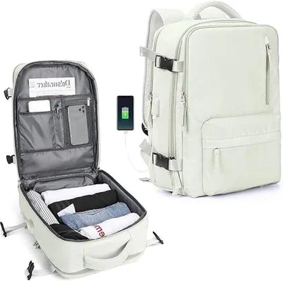 Produktbild von Kabine Größe Laptop Rucksack mit USB und Schuhfach für Frauen und Männer