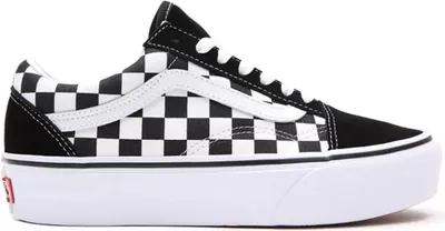 Produktbild von Vans Schuhe UA Old Skool Platform Checkerboard, VN0A3B3UHRK1