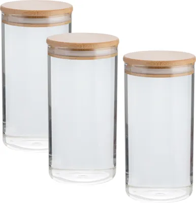 Produktbild von Vorratsdose, Glas, 3er-Set