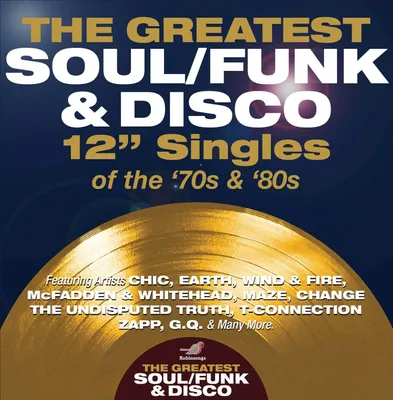 Obrázok produktu pre Various Artists, Various: Greatest Soul/Funk & Disco 12" Singles (4CD) - Edel Music - (CD / G)