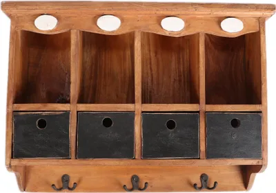 Immagine prodotto di Mobile da cucina rustico marrone in legno vecchio
