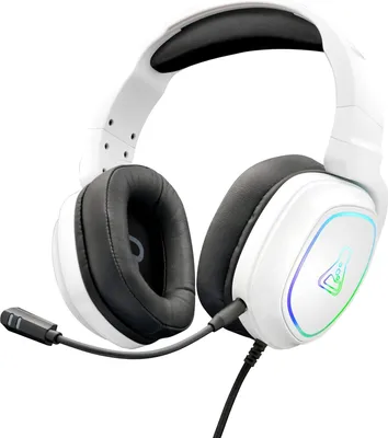 Produktbild von Gaming Headset mit abnehmbarem Mikrofon, mit LED Licht,mit Kabel Stereo Sound Bass 3.5mm, Kompatibel mit PS4/PS5/Xbox/Switch/PC