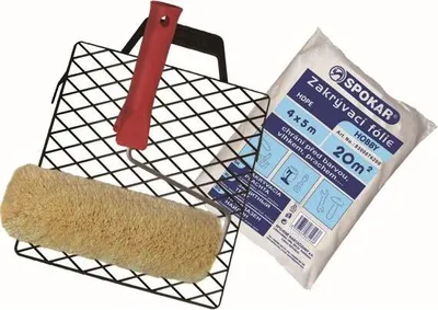 Obrázok produktu pre sada maliarskych valčekov 240 mm + krycia fólia 4*5 m 1330408, 6751924200