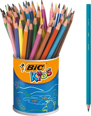 Produktbild von BIC Kids Evolution, 60 Stück(e), Multi, Mehrfarben