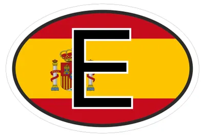 Produktbild von Kiwistar - Autoaufkleber - 10x6,6 cm - außen klebendKiwistar Autoaufkleber - Spanien E Auto, Laptop, Fahrrad, LKW, Motorrad Mehrfarbig Autoaufkleber Aufkleber KFZ Flagge Fahne