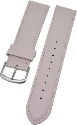 Produktbild von Uhrenarmband Kalbleder Lotus Ton in Ton gepolstert 22mm L Donschließe