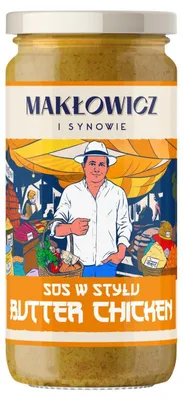 Obrázek produktu pro Makłowicz a synové Omáčka ve stylu Butter Chicken 400 g