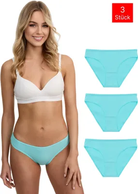 Produktbild von Tazzio Damen Slip 3er-Pack F941 (Mint, XL)